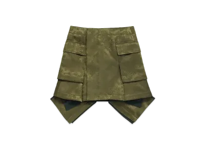 sacai x CLOT Women's Skirt "Green"