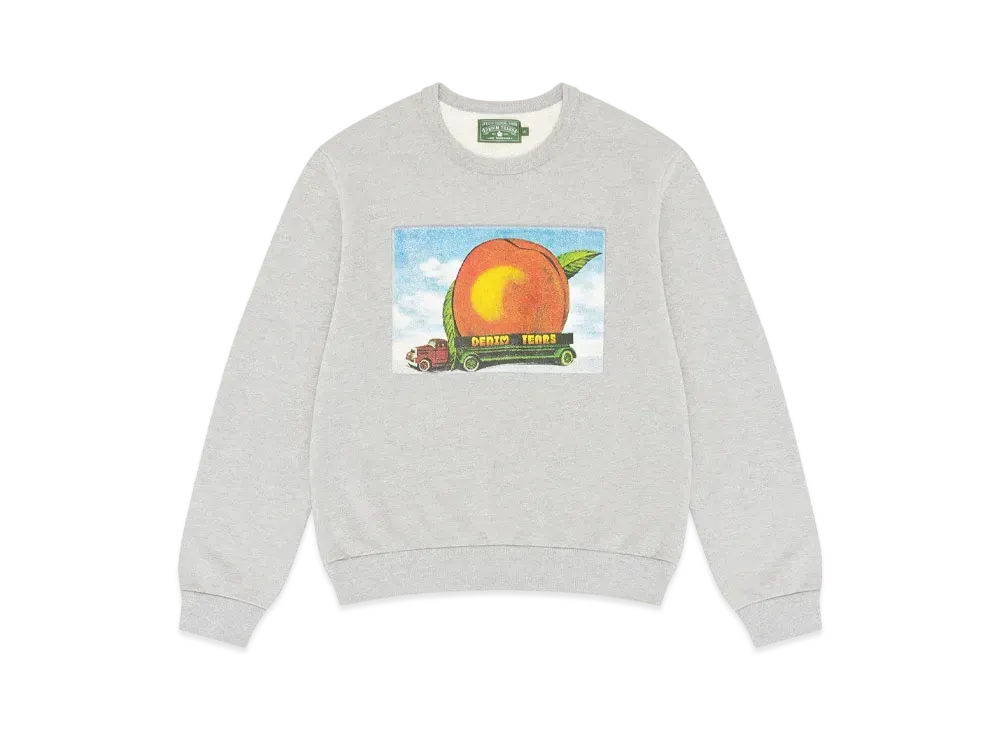 DENIM TEARS Giant Fruit Crewneck "Grey"