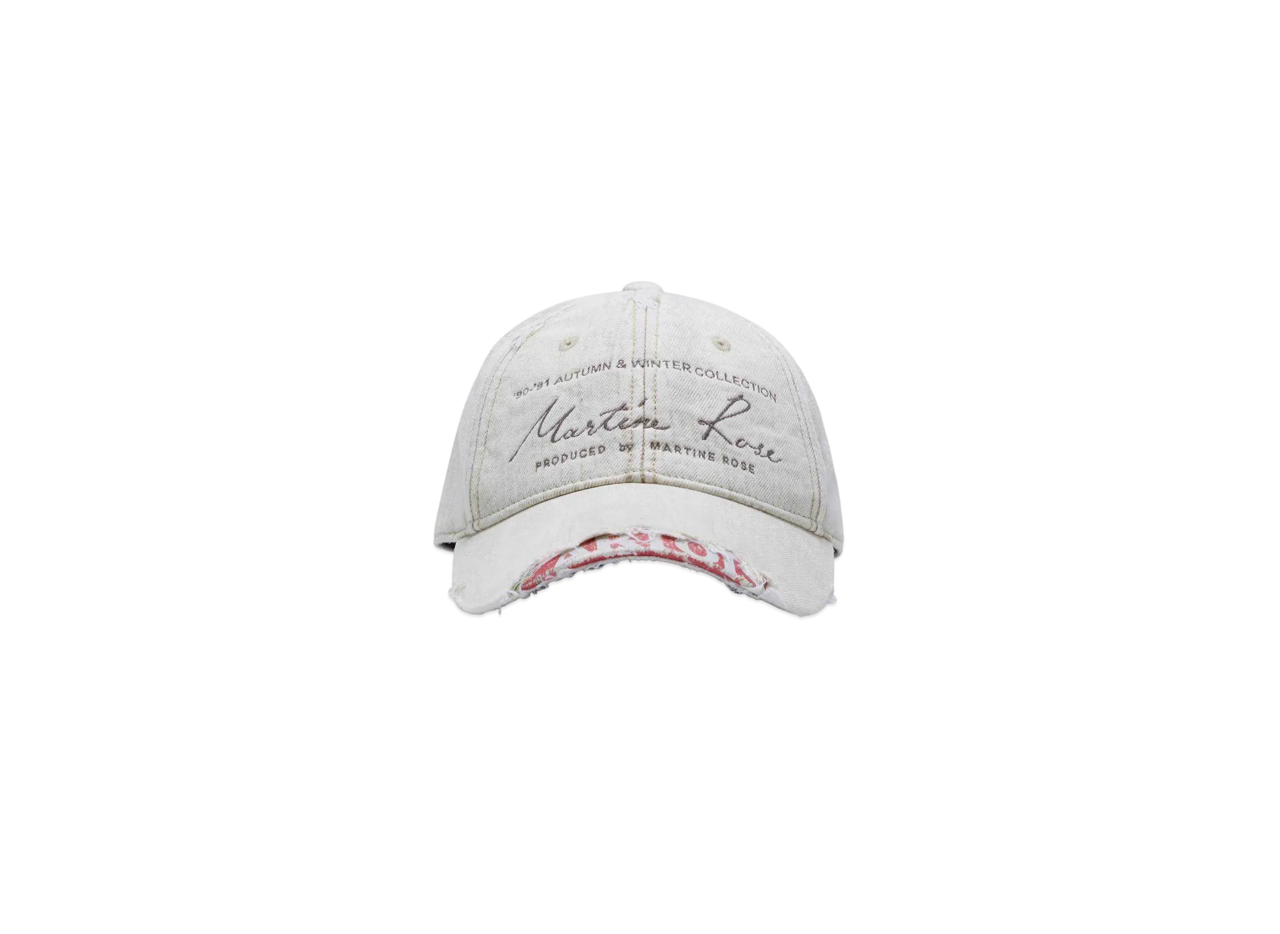 MARTINE ROSE x Stella Artois Cap "Off White"