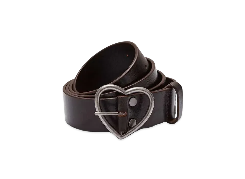 MARTINE ROSE Charm Belt #1 "Brown"