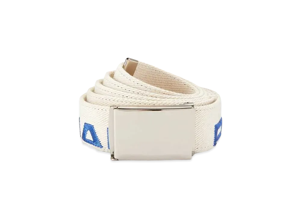 MARTINE ROSE Canvas Belt "Cream"