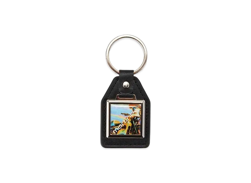 MARTINE ROSE Car Key Chain "Black Bike"