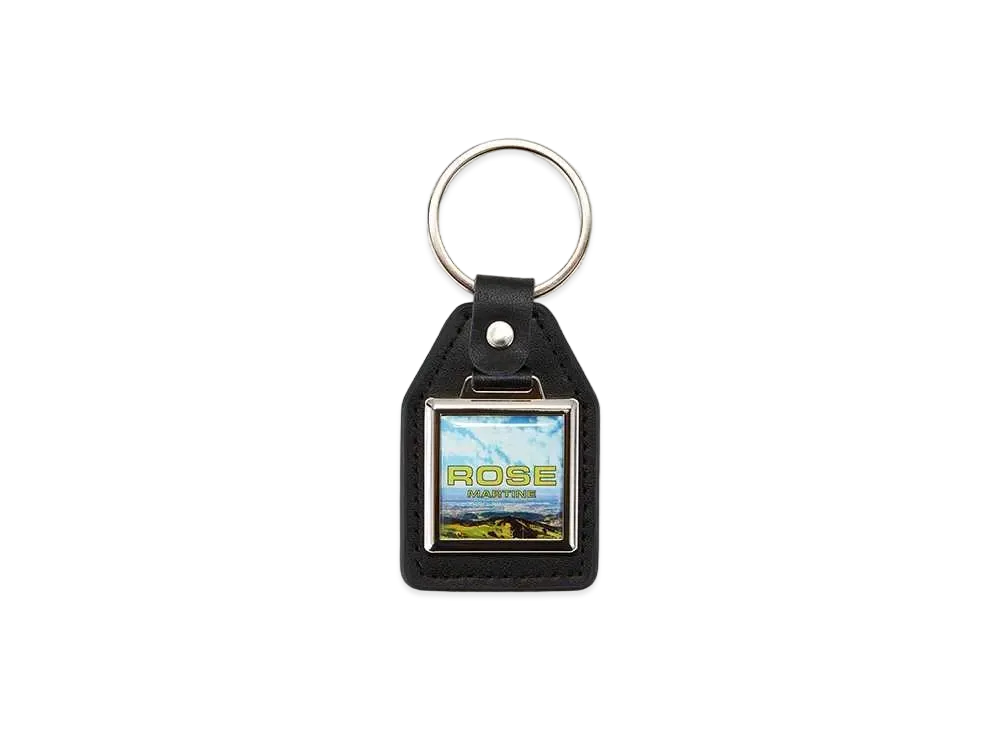 MARTINE ROSE Car Key Chain "Black"