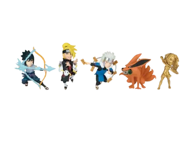 BANPRESTO "World Coletable Figure" -NARUTO- NARUTOP99 vol.5 Complete 5 Piece Set
