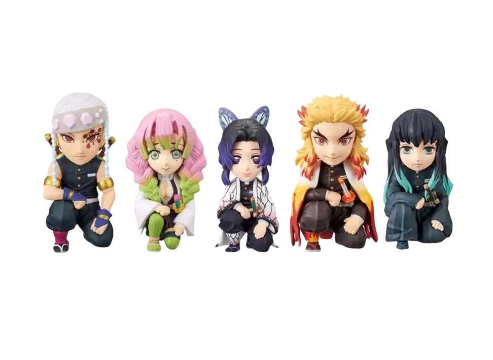BANPRESTO "World Coletable Figure" -Demon Slayer : Kimetsu no Yaiba- ~In front of Muzan~vol.2 : RE Complete 5 Piece Set