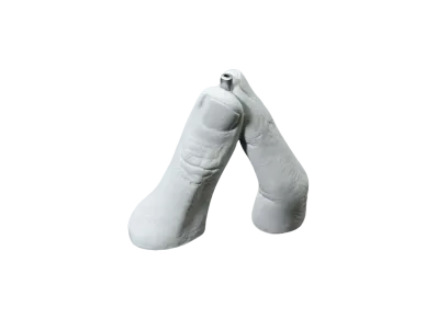 emeth PICK UP INCENSE HOLDER "WHITE"