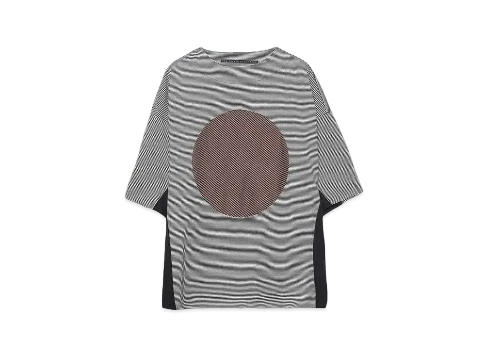 my beautiful landlet BORDER S/S T Exclusive "OFF WHITE/BROWN"