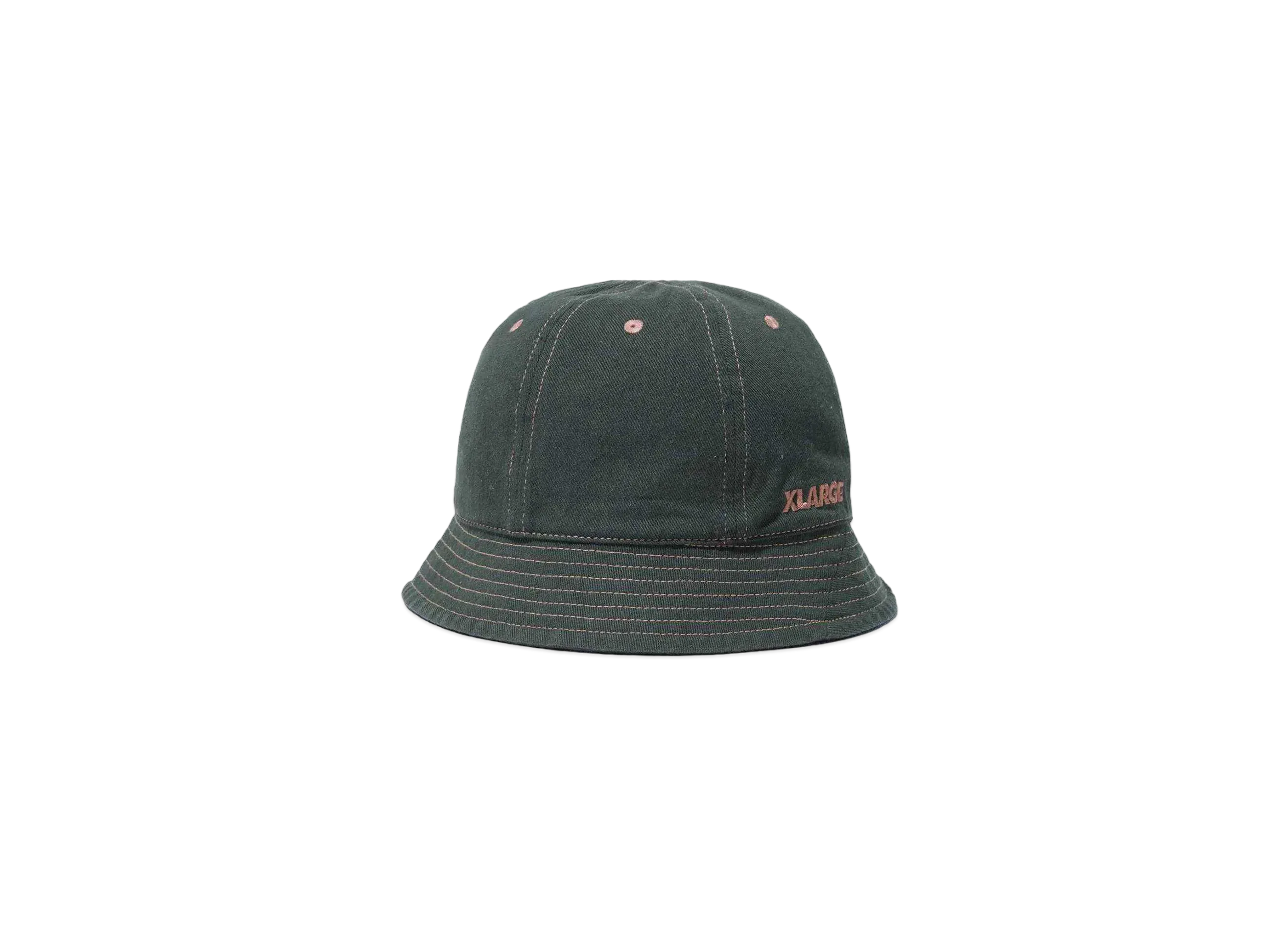 XLARGE CONTRAST STITCHED BALL HAT "CHARCOAL"