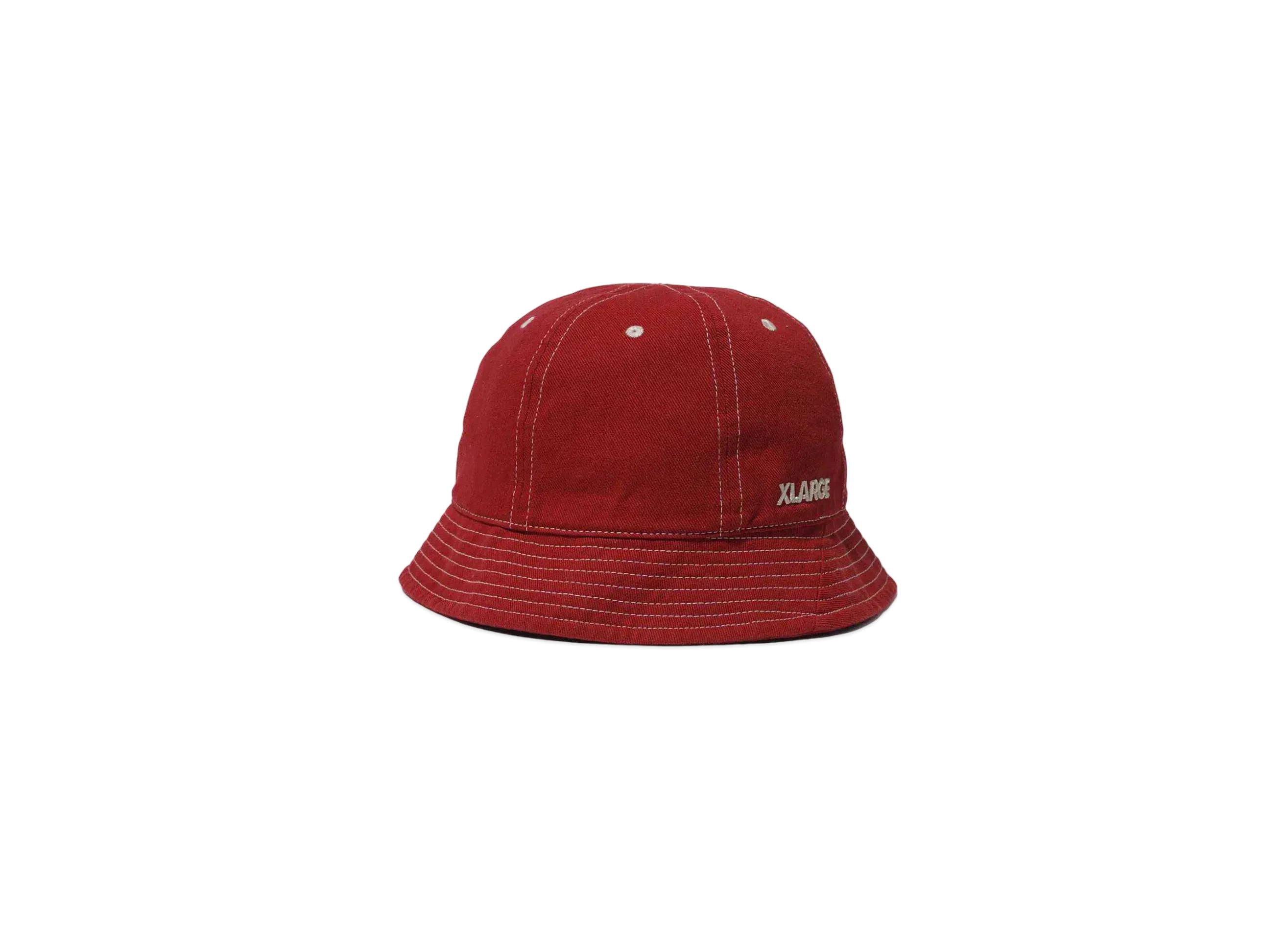 XLARGE CONTRAST STITCHED BALL HAT "BURGUNDY"