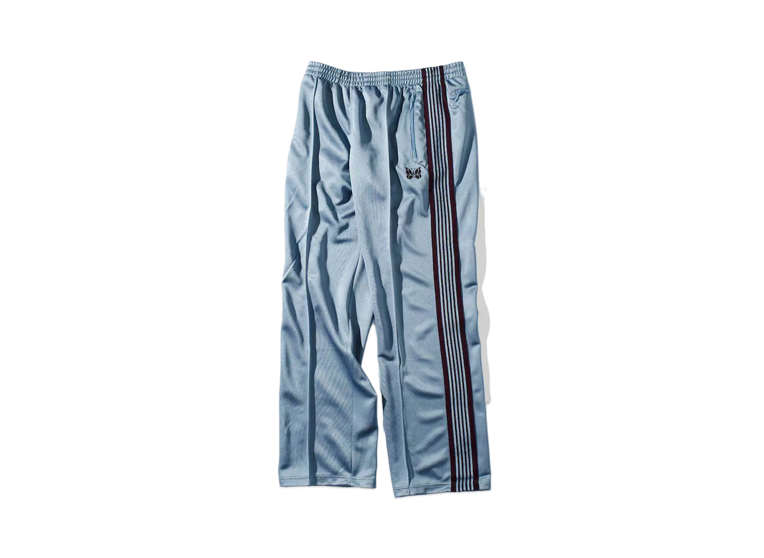FREAK'S STORE x NEEDLES Track Pant Poly Smooth "Sax Blue"