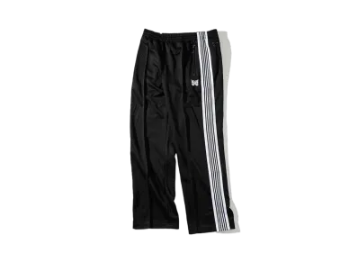 FREAK'S STORE x NEEDLES Track Pant Poly Smooth "Black"