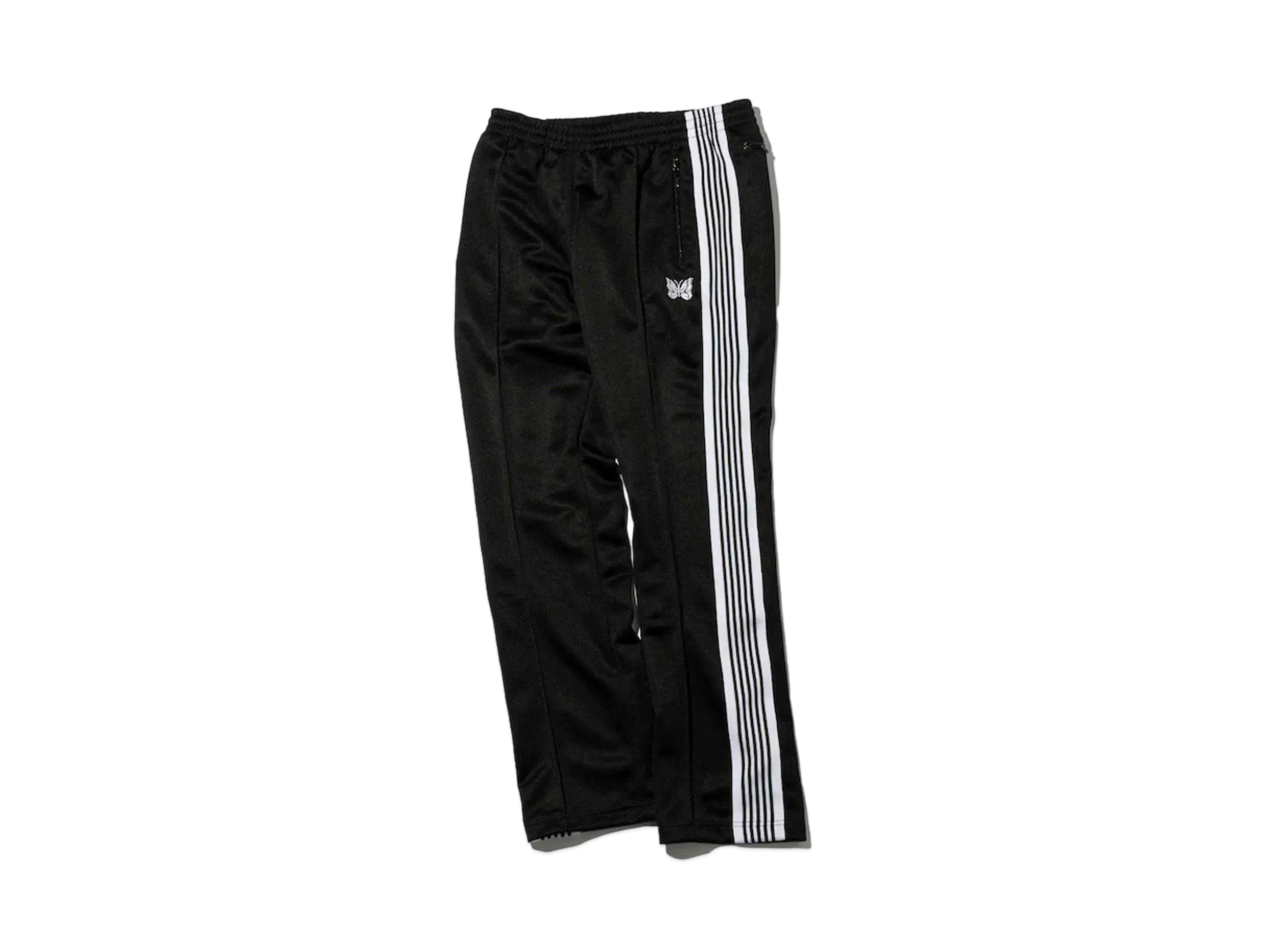 FREAK'S STORE x NEEDLES Narrow Track Pant Poly Smooth "Black"