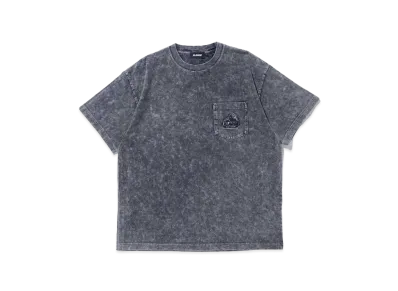 XLARGE OVERDYED OLD OG S/S POCKET TEE "BLACK"