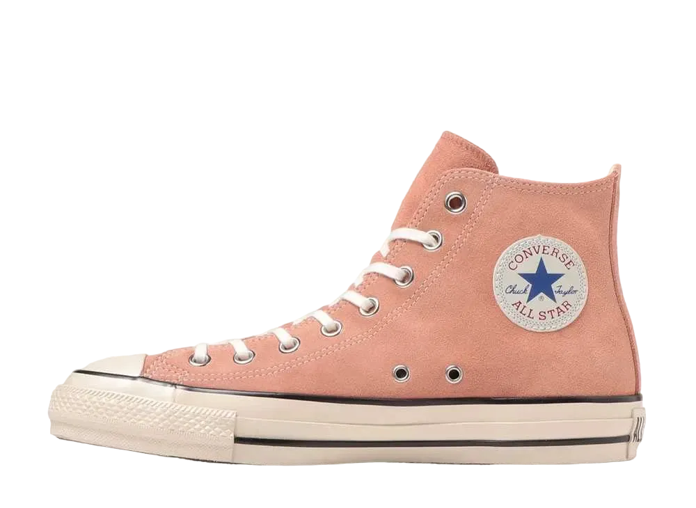 コンバース スウェード オールスター US ハイ "コーラル"