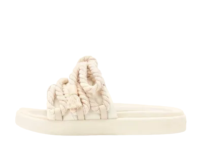 FOOT INDUSTRY Rope Slipper "White"