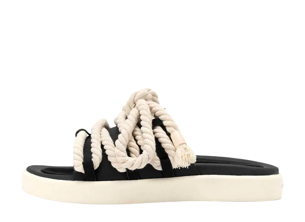 FOOT INDUSTRY Rope Slipper "Black"