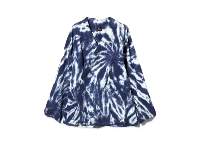 Needles for NEPENTHES Samue Jacket - 8OZ Denim / Tie Dye "Indigo"