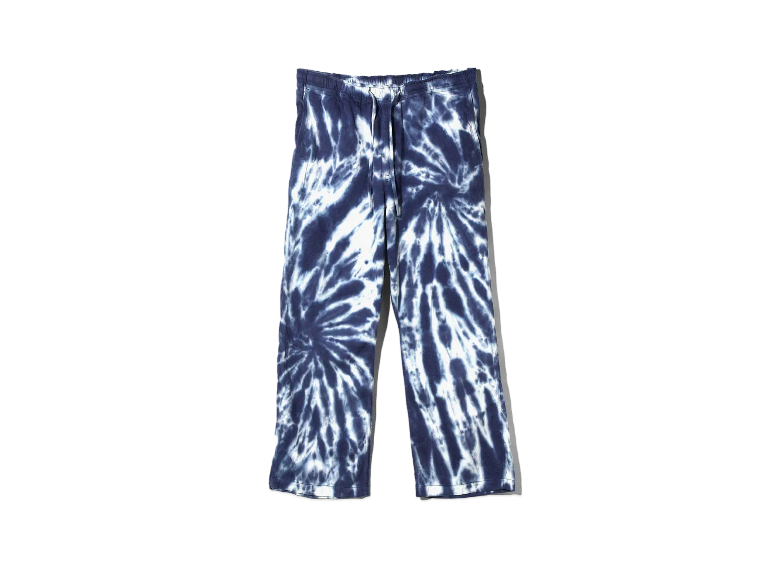 Needles for NEPENTHES String Work Pant - 8OZ Denim / Tie Dye "Indigo"