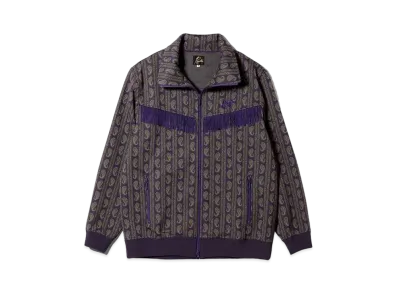 Needles for NEPENTHES Fringe Track Jacket - Poly Jq. "Purple"