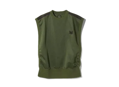 Needles for NEPENTHES WOMAN Sleeveless Tee - Poly Smooth "Green"
