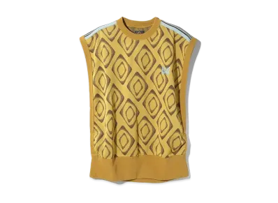 Needles for NEPENTHES WOMAN Sleeveless Tee - Poly Jacquard "Yellow"