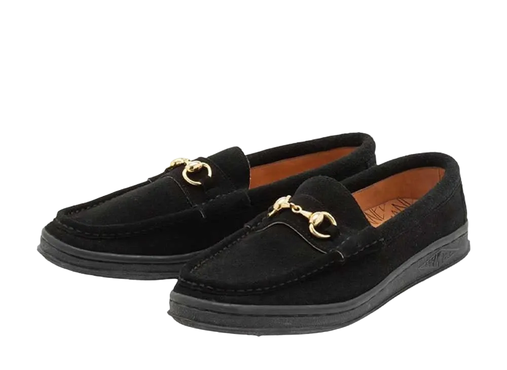 MANEBU BITCH SUEDE "BLACK"