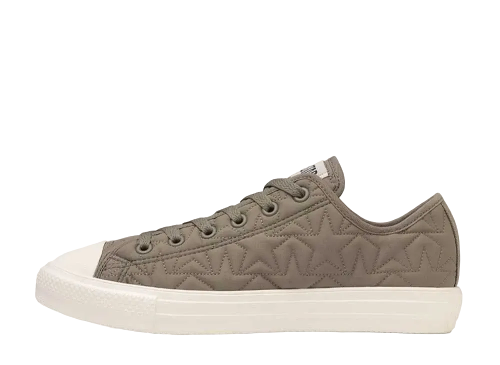 コンバース オールスター ライト キルティング ST OX "ライトトープ"