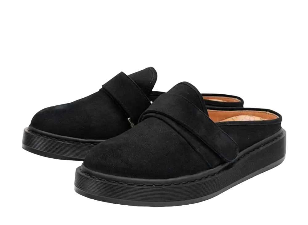 MANEBU UMASO NUBUCK "BLACK"