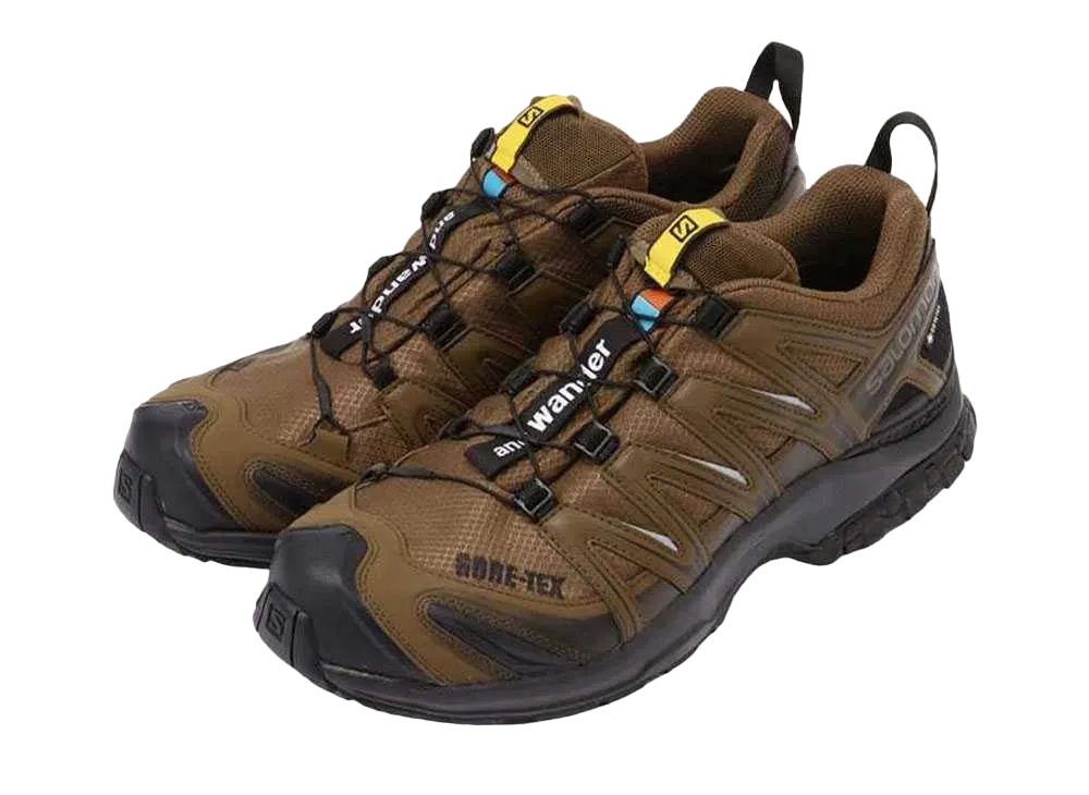 SALOMON x and wander XA PRO 3D GORE-TEX "BROWN"