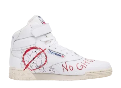 BAIT × Stranger Things × Ghostbusters × Reebok Ex-O-Fit Vintage High "White"