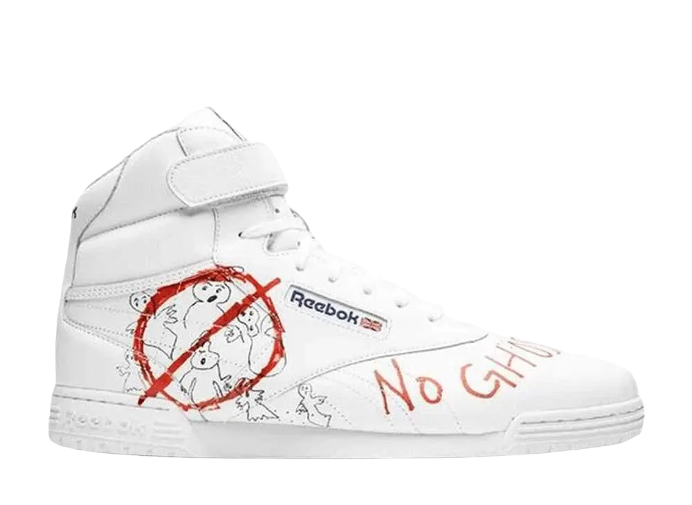 ベイト × ストレンジャー シングス × ゴーストバスター × リーボック エックスオーフィット クリーン ハイ "ホワイト"