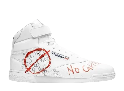 BAIT × Stranger Things × Ghostbusters × Reebok Ex-O-Fit Clean High "White"
