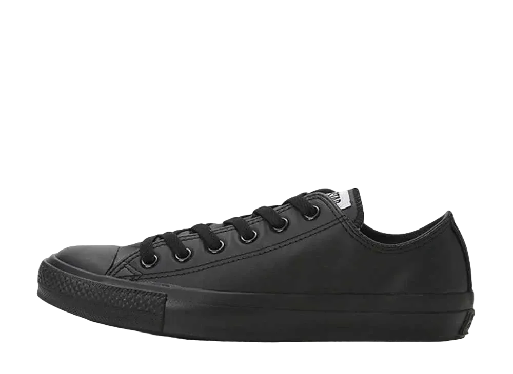 コンバース LEA オールスター OX "ブラックモノクローム"