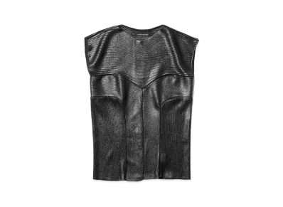 JULIUS Prism Knit Sleeveless Top #1 "Black"
