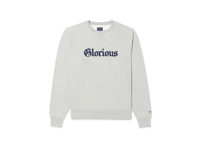 Noah Glorious Crewneck "Heather Grey"
