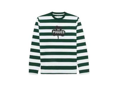 Noah x The Pogues Long Sleeve Top "Bottle & White"