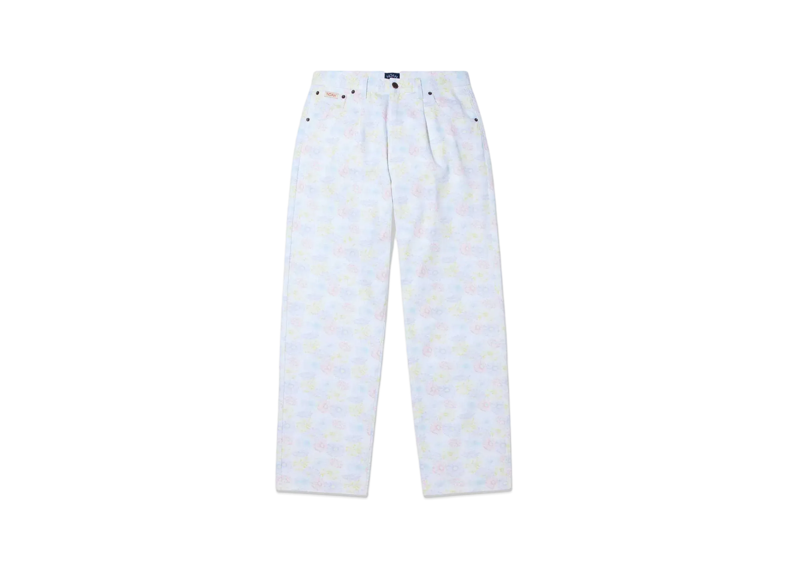 Noah Floral Pleated Jeans "Floral"