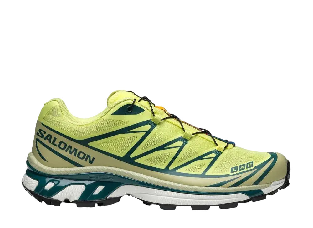 Salomon XT-6 "Sunny Lime/Southern Moss/Atlantic Deep"