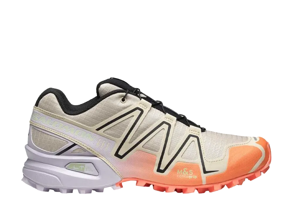 サロモン スピードクロス3 "セメント/ブラック/オーキッドペタル"