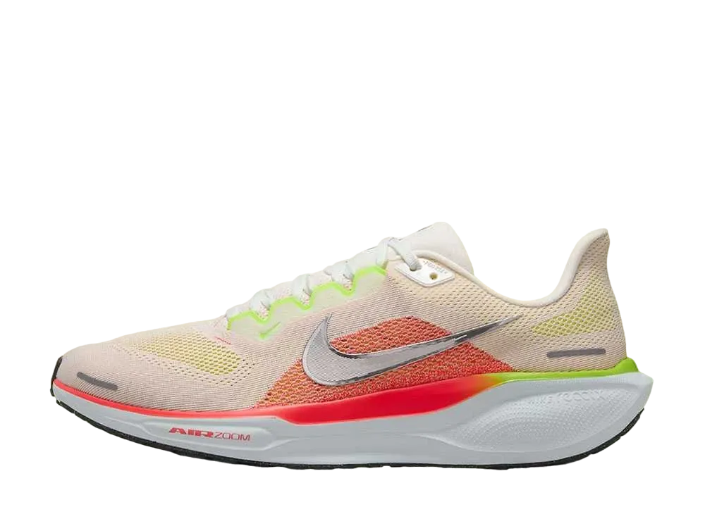 ナイキ エアズームペガサス41 "サミットホワイト/ブライトクリムゾン/グレイシャーブルー/クローム"