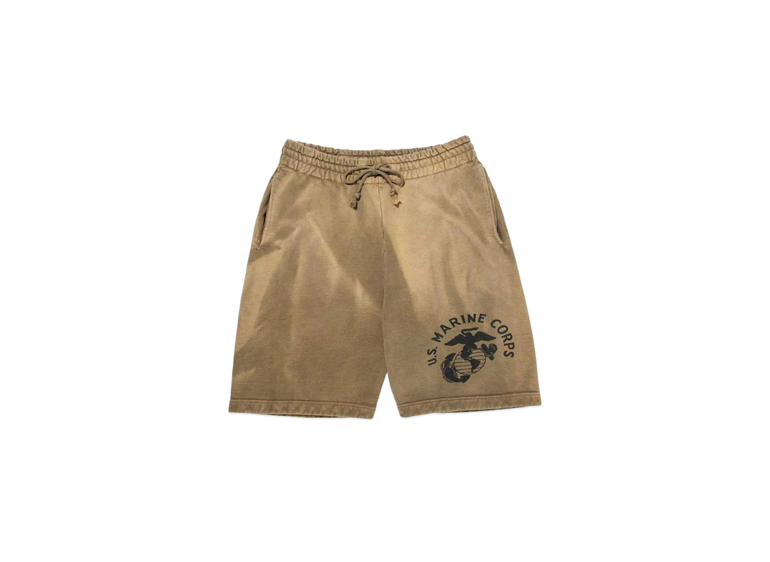 BOW WOW USMC SWEAT SHORTS "COYOTE SUNBURN"