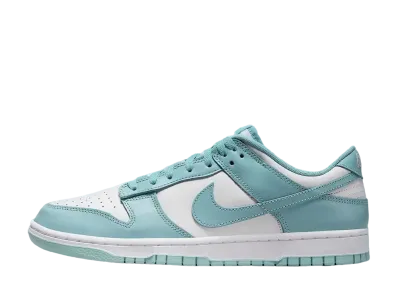 ナイキ ダンク ロー レトロ "ホワイト/デニムターコイズ"
