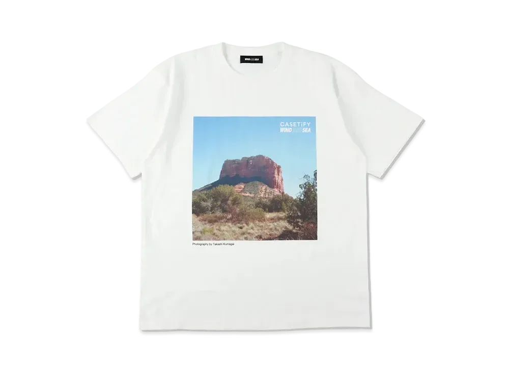 WIND AND SEA x CASETIFY (Cliff) Tee "White"
