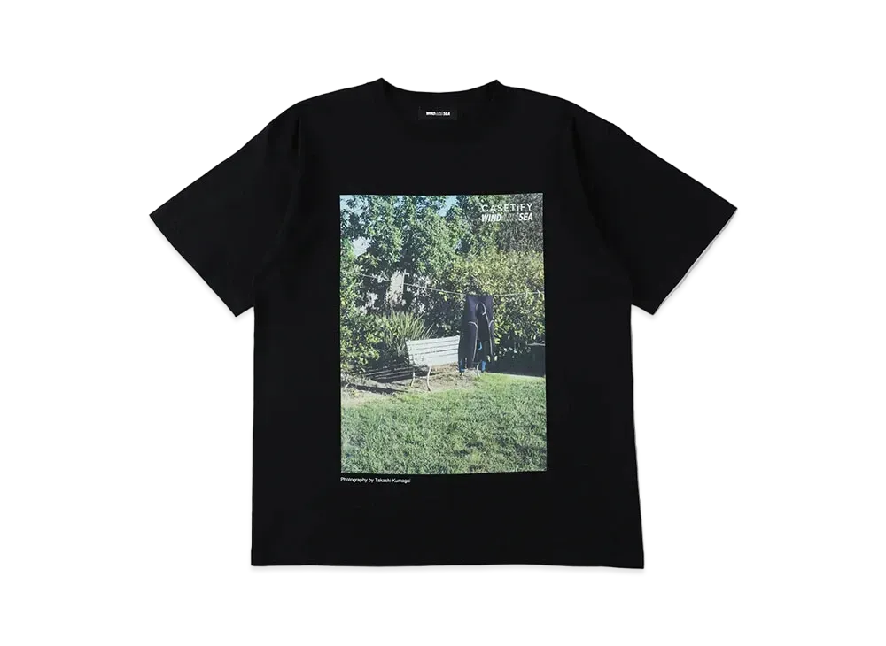 WIND AND SEA x CASETIFY (Garden) Tee "Black"