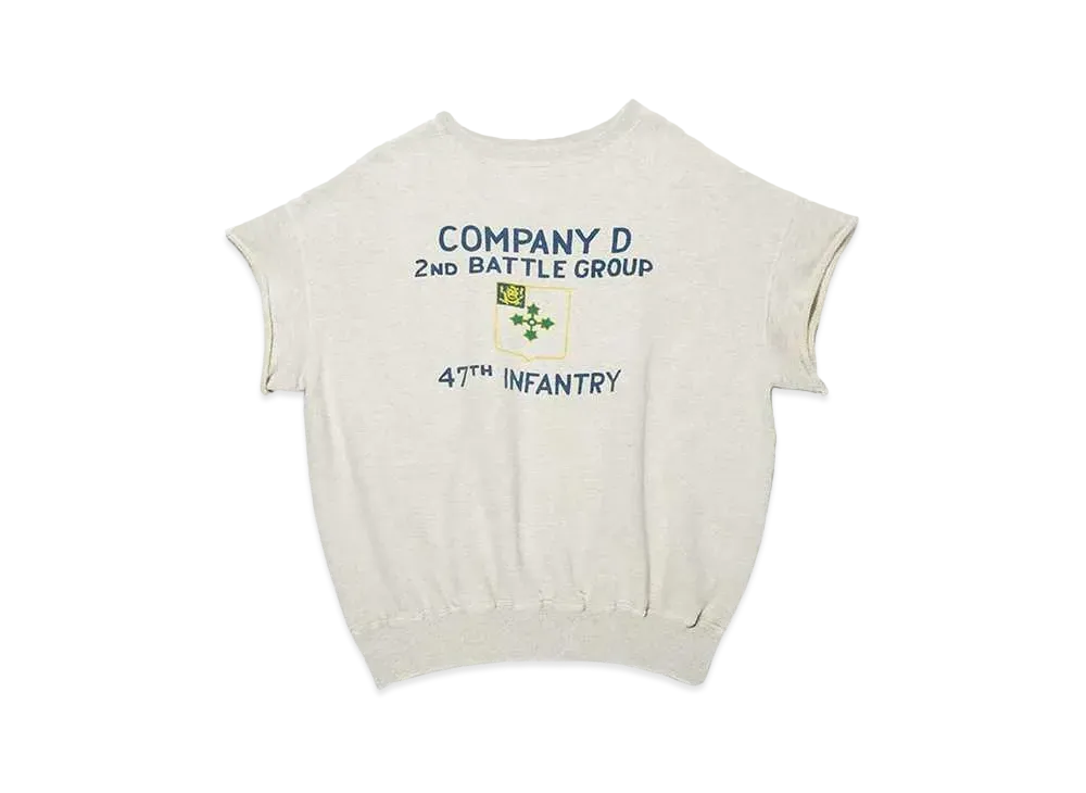 BOW WOW 47TH INFANTRY REGIMENT SS SWEAT SHIRTS "OATMEAL AGEING"