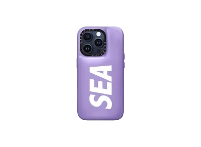 WIND AND SEA x CASETIFY Sea Logo Case (Pillow) "Purple"