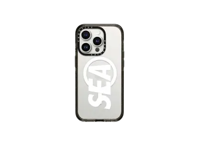 WIND AND SEA x CASETIFY Sea Logo Case (Magsafe Impact) "Clear/Black Bumper"