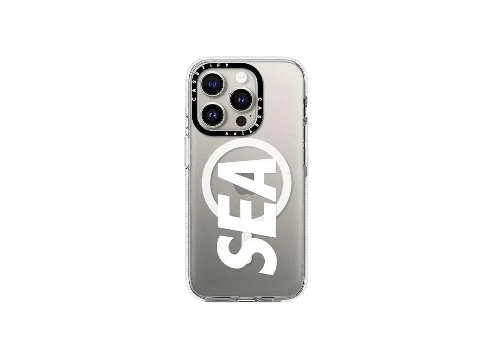 WIND AND SEA × CASETiFY / SEA Logo Case 4/19発売｜WIND AND SEA × CASETiFY 24SS collection｜抽選/販売