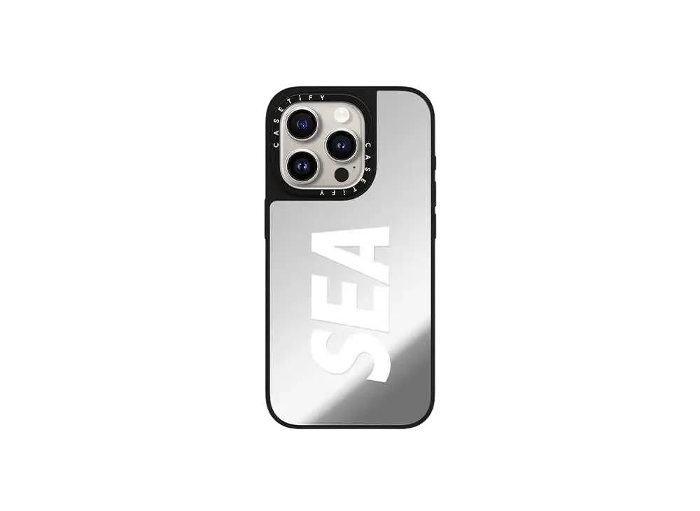 WIND AND SEA x CASETIFY Sea Logo Case (Magsafe Mirror) "Mirror/Silver"