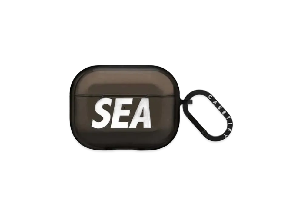 WIND AND SEA x CASETIFY Sea Airpods Case(Impact) "Black"